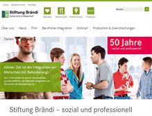 Tablet Screenshot of braendi.ch